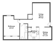 1BR/1BA