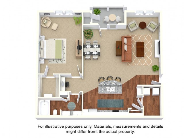Grady 3rd Floor Front - One Bedroom One Bath - Grady - Grand