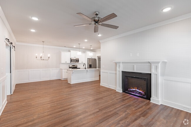 2BR, 2BA - The Roderick - 1,265SF - Living Room - Newport Station