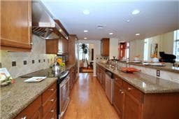 Top grade stainless steel appliances are standard here.