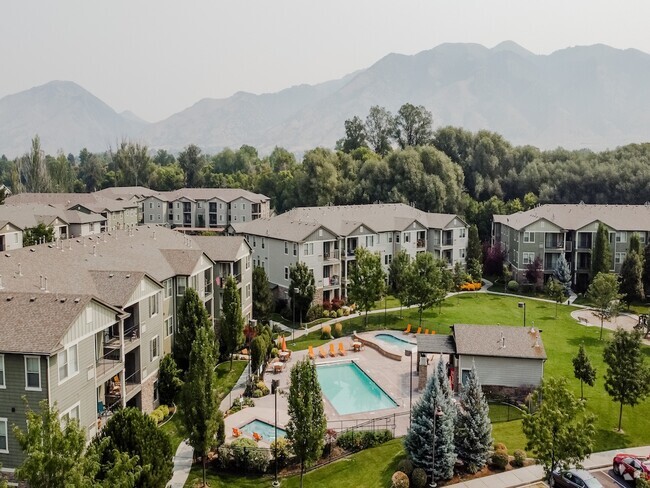 Aerial View of Falls at Riverwoods - Falls at Riverwoods Apartments and Townhomes