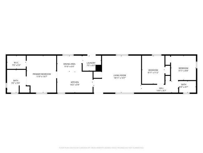 3 bed 2 bath. New vinyl floors throughout.
