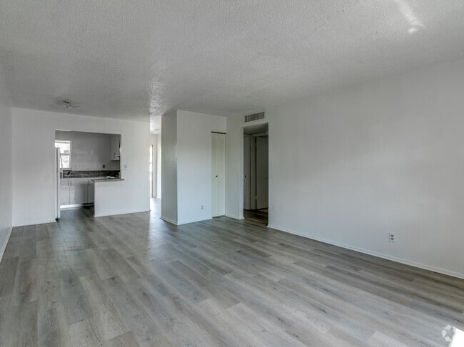 2 BR, 2 BA - 864SF - Living Room - El Jardin Apartments