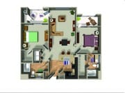 2BR/2BA