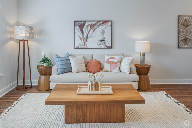 2BR, 2.5BA - 1,224SF - Living Room