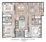1292 square feet