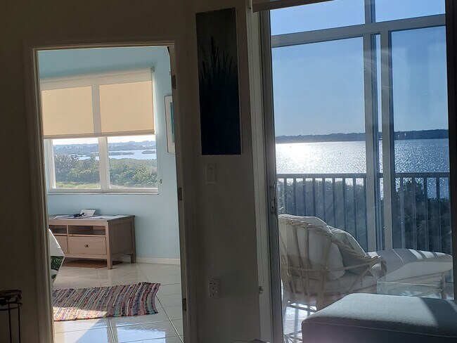 view from LR and master bdrm - 2625 Terra Ceia Bay Blvd Unidad 804