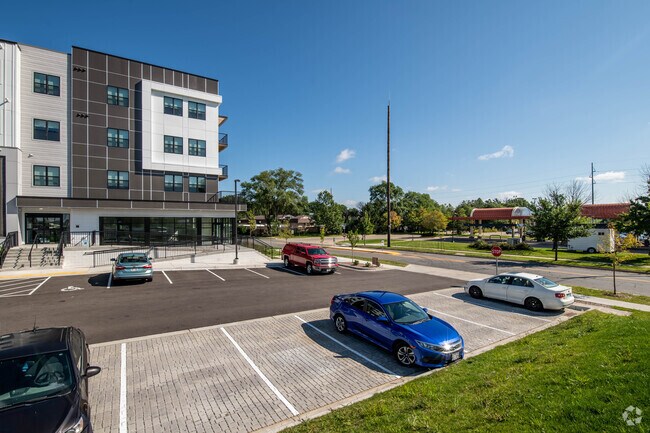 Context - Parking lot and access road