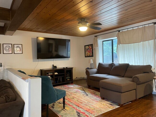 Photo - Large home level entry with garage.