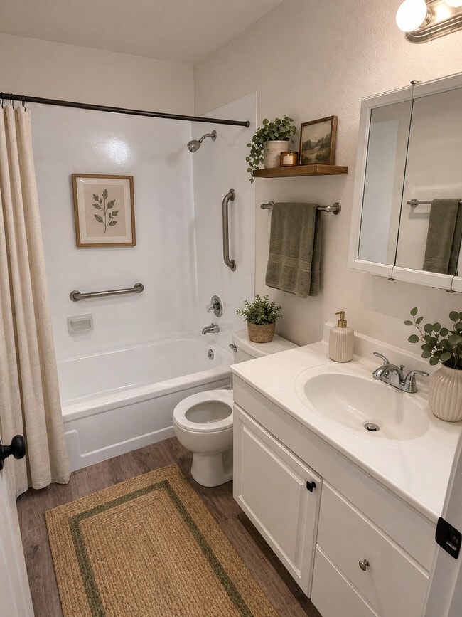 2 Bedroom - Bathroom - Oak View Village
