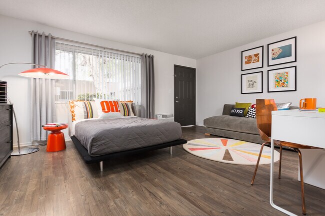 Classic Package II living area with hard surface flooring (select homes)