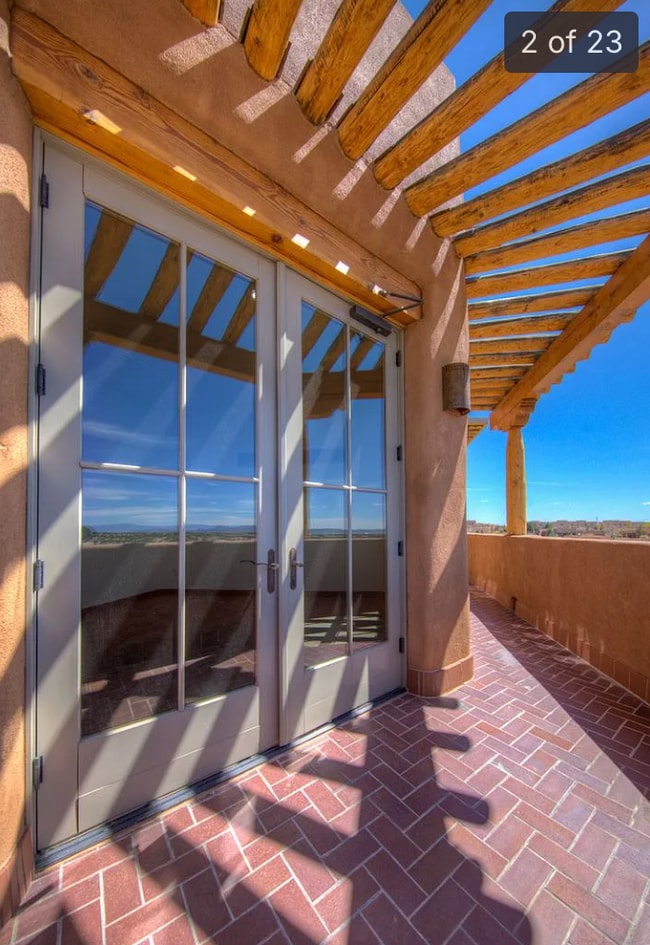 Back porch area - 13 Plaza Nueva Unit B