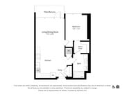 B1.1 | 1 bed 1 bath | 736 sq. ft.