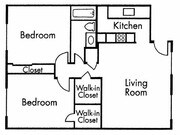 2BR/1BA