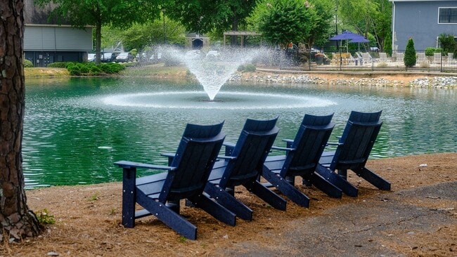 Enjoy lakeside views and living