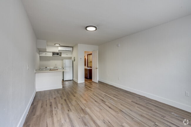 Studio, 1BA - 281SF - Living Room/Bedroom/Kitchen