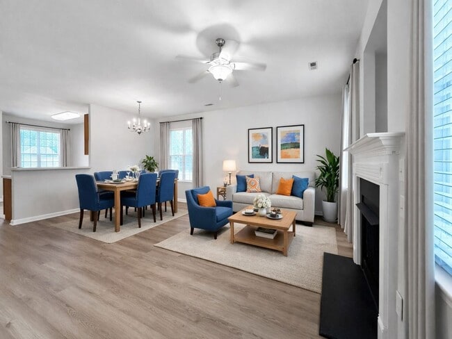 Photo - !! SPECIAL HALF OFF SECOND MONTH'S RENT !! Beautiful 3BR 2.5BA Townhome w/ Fenced Patio • In-Unit...