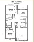 2BR/2BA