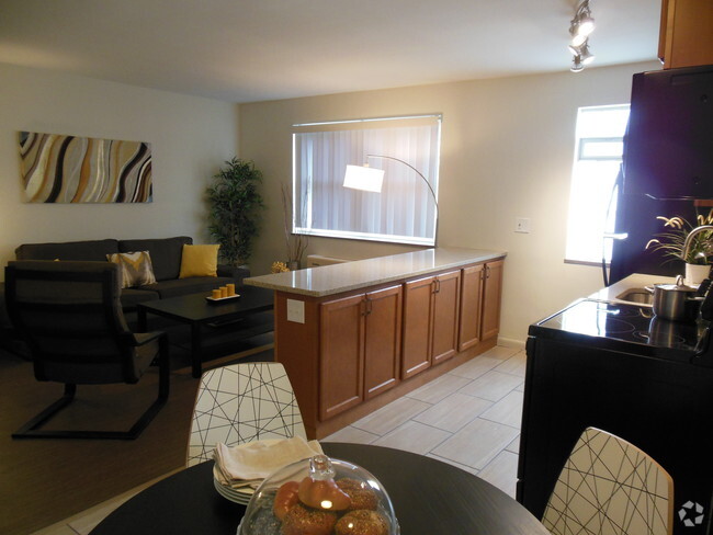 Open Space Living Room/Kitchen - Edgecliff - Nassau Walnut Hill Apartments