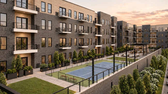 Rooftop Pickleball