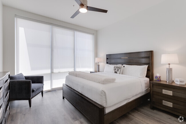 1BR, 1BA - 1,053SF - Bedroom