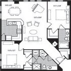 2K floor plan The Clarendon