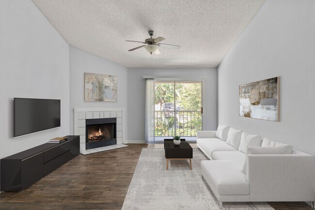 Spacious living rooms designed for comfort and style - Bay Club