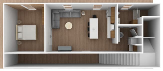Floor plan for Suite 1 - 102 S Main St Unit Suite 1