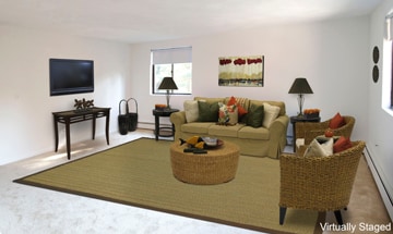 Living room - Walnut Park Apartments