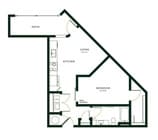 S1H floor plan The Hartley at Blue Hill