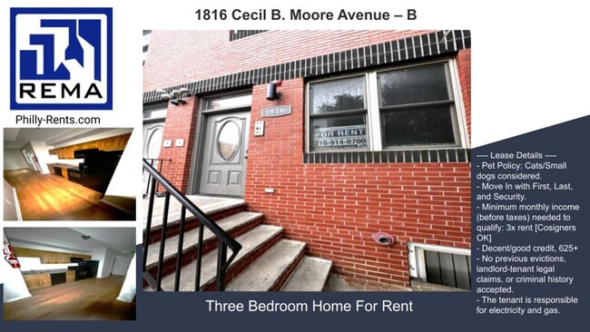 Photo - 1816 Cecil B. Moore Ave Apartment Unit B