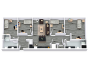 Pointers Plus 4 Bedroom 2 Bath Floor Plan