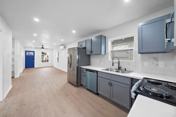 Kitchen area with all new appliances - 3523 McIlhenny St