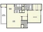 1BR/1BA