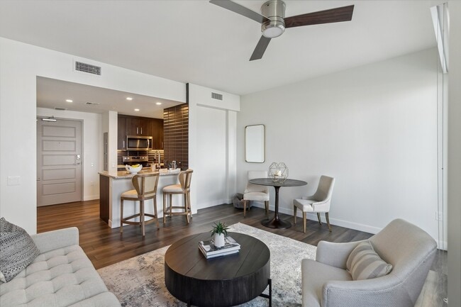 Life Time Living Gables Station Model Living Room