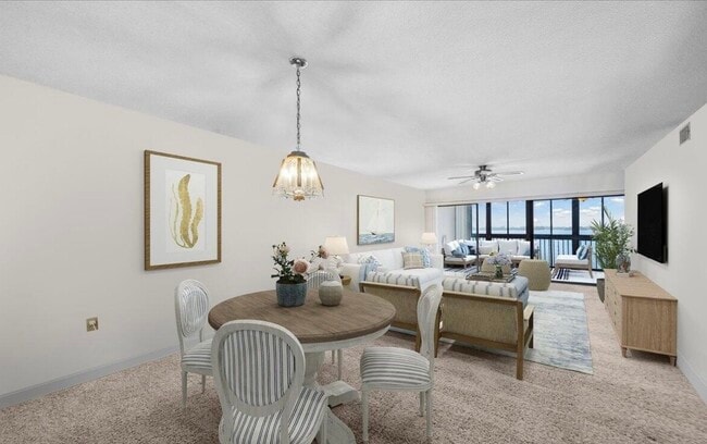 Open concept with view - 250 S Sykes Creek Pky Unidad B309