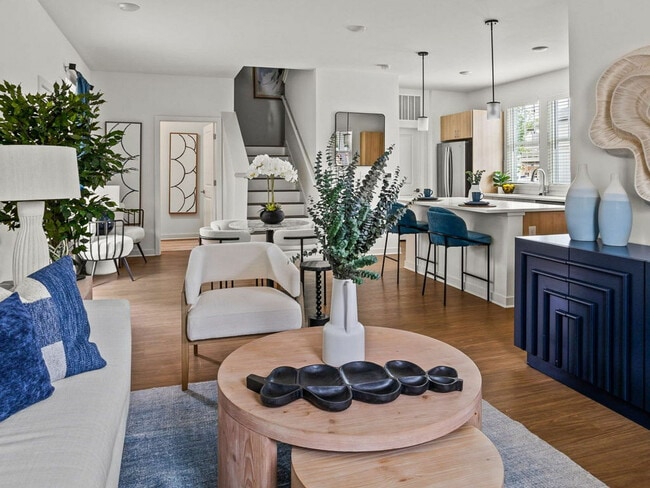 Living room with open layout