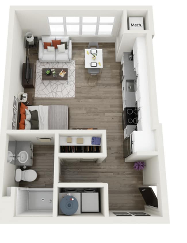 Photo - Traditional Studio Unit 7340-101