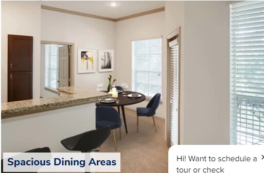 Dining/Office - 3707 Audley St Unidad 12204