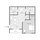 1 bed 1 bath