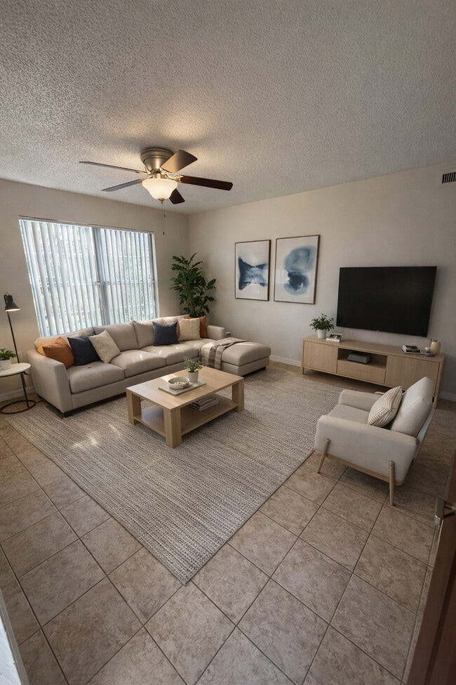 Sala de estar - Winding Lane Apartments