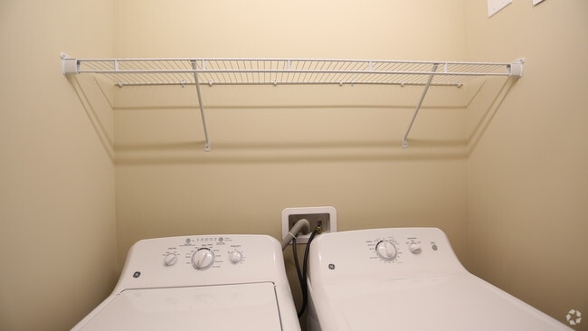 Washer, Dryer, Storage