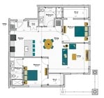 The Rockport - Two Bedroom Two Bathroom