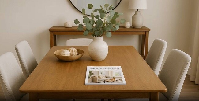 Adéntrate en el acogedor ambiente de Sage at Celina Residences, donde el diseño moderno se une a la comodidad. Disfruta de espacios cuidadosamente diseñados, perfectos para relajarte y socializar. ¡No pierdas la oportunidad de llamar a este lugar tu hogar! ¡Agenda una visita hoy mismo! - Sage at Celina Residences