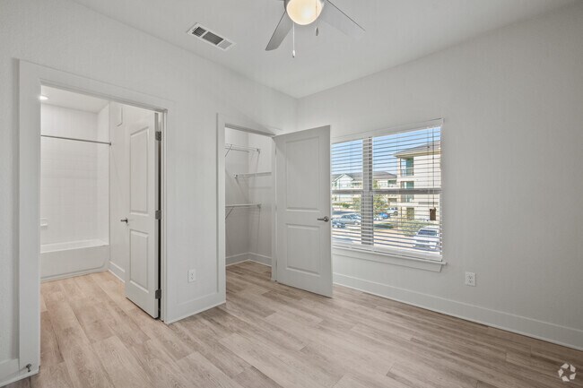 2BR, 2BA - 957SF - 1st Bedroom - The Stanton Apartments