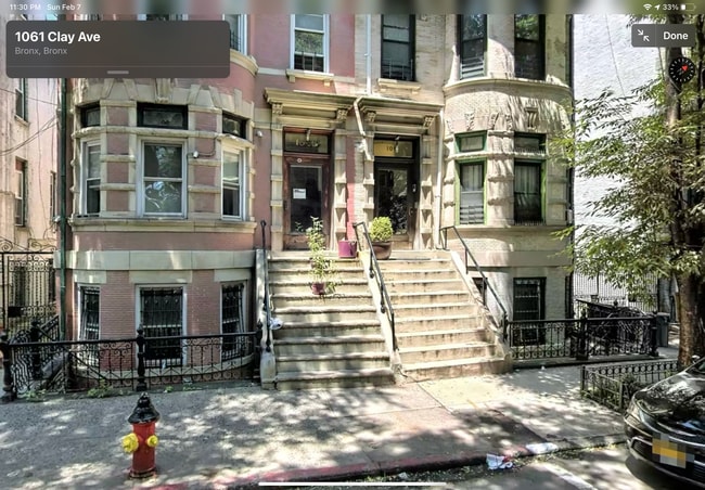 Front of the building - 1061 Clay Ave Apartment Unit 1A