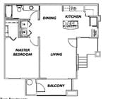 1BR/1BA
