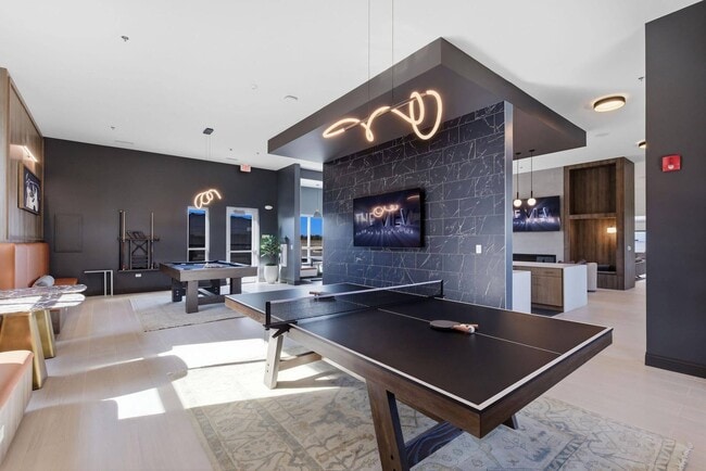 Game Lounge and Ping Pong Table