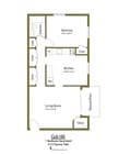 1BR/1BA