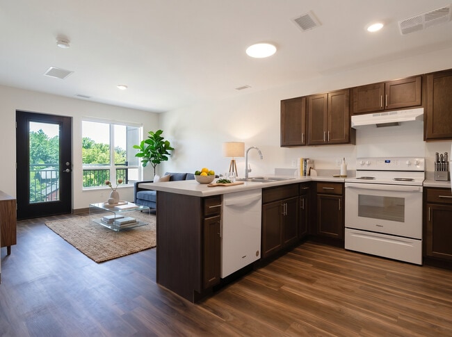 1 Bed - Kitchen/Living Room - Minock Park Place